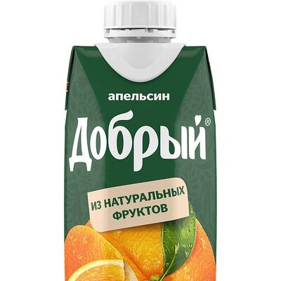 Сок Добрый 300 мл Апельсин в Pepechole по цене 130 ₽