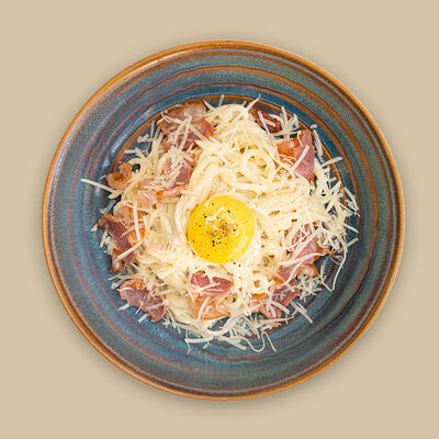 Паста Карбонара в Любим сытно по цене 795 ₽