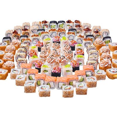 Сет Веселая компания в Суши Точка по цене 2499