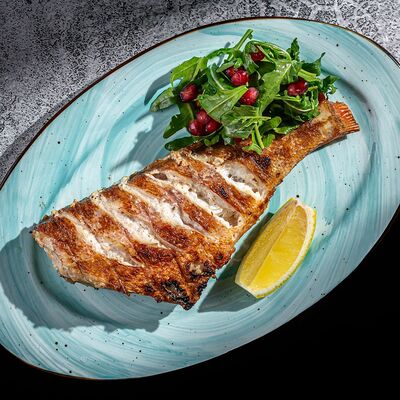 Окунь на гриле в Дюшес по цене 380