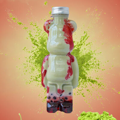 Bubble tea Матча-клубника в Bearbish по цене 595 ₽