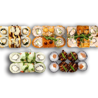 Сет Лакшери жизнь 2.0 в MurasakiSushi & Rolls по цене 3402 ₽