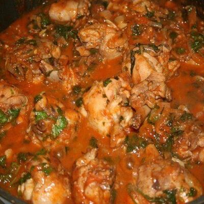 Чахохбили из курицы в Кинза по цене 640 ₽