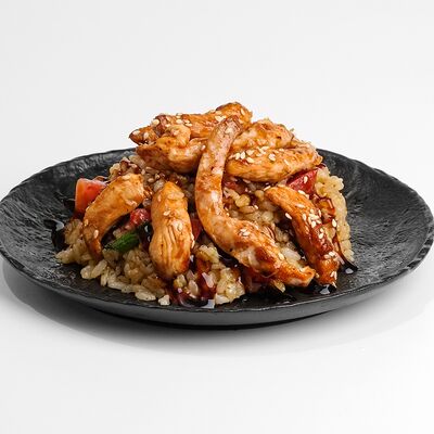 Тяхан с куриным филе в Филка роллы по цене 506 ₽