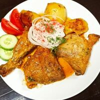 Казан-кебаб из курицы в Чайхана Узген