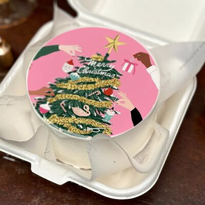 Бенто-торт Кристмас в Tort4u по цене 1590 ₽