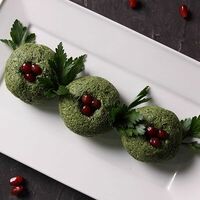 Пхали из шпината в Нугбари