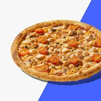 Пицца Том Ям в Много лосося