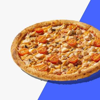 Пицца Том Ям в Много лосося по цене 850