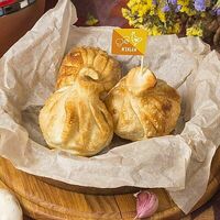 Хинкали с жульеном с курицей 3шт в Мушмула