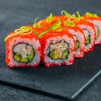 Калифорния с креветкой в Rolls Bar