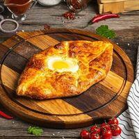 Хачапури по-аджарски в Chef Grill