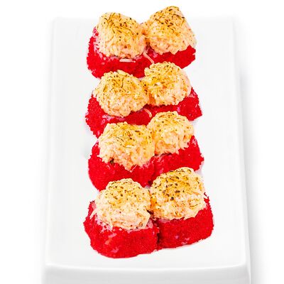 Ролл Flame с угрем в Марлин по цене 1140 ₽