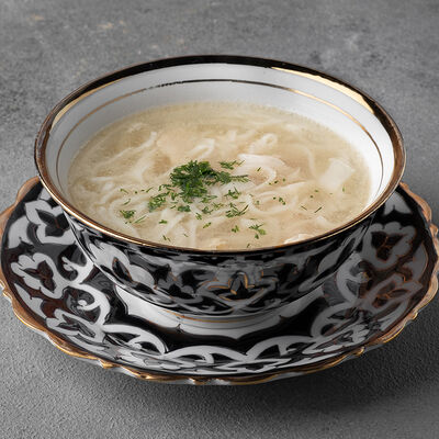 Куриный суп с домашней лапшой в Узбечка по цене 250 ₽