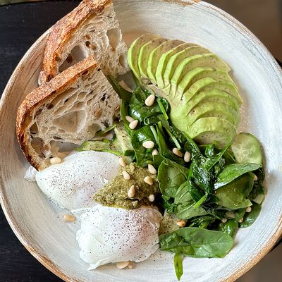 Зеленый завтрак с авокадо в Flavor по цене 530 ₽