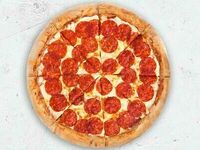 Любители Пепперони Пицца Пан тесто в Pizza HeartPizza Hut