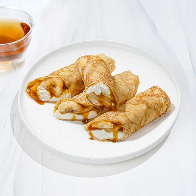 Блин с бананом и соленой карамелью (в упаковке) в Магбургер & Братья Караваевы по цене 325