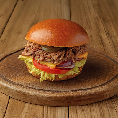 Бургер с ягнёнком в Pinch по цене 1300 ₽