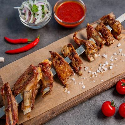 Шашлык из бараньих ребер в Шашлык City по цене 330