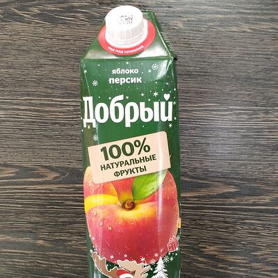 Добрый сок Яблоко-персик в Чайхана ЗАРАФШОН по цене 250 ₽