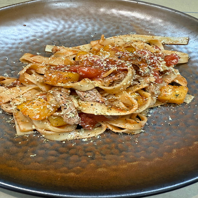 Фетучини с уткой и тыквой в Bistro 113 по цене 610 ₽