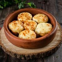 Шампиньоны, запеченные с сыром сулугуни в Хинкальная ЧОХА