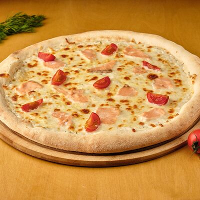 Пицца Сливочный лосось в Wokker Express по цене 789 ₽