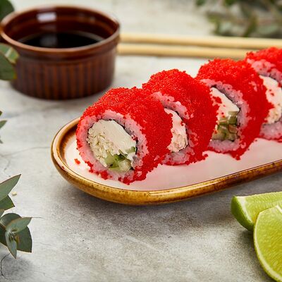 Калифорния в масаго в Sushist по цене 450 ₽