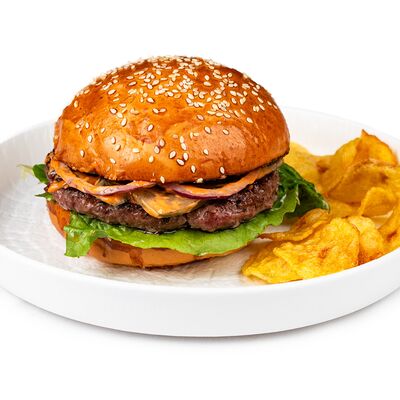 Jack Daniel`s Burger в Гриль хаус по цене 930 ₽