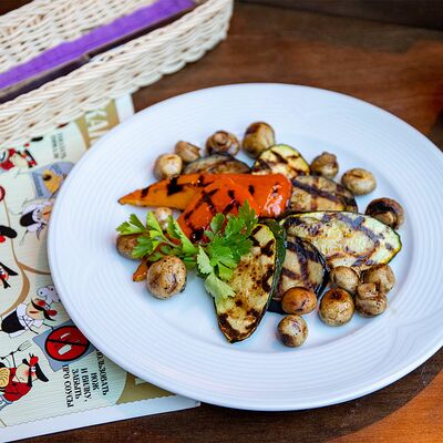 Овощи на мангале в Хинкальня по цене 20 р.