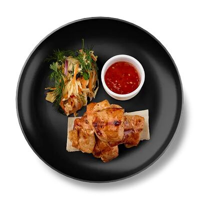 Шашлык из курицы Asia/ в Шашлыкоff по цене 740 ₽