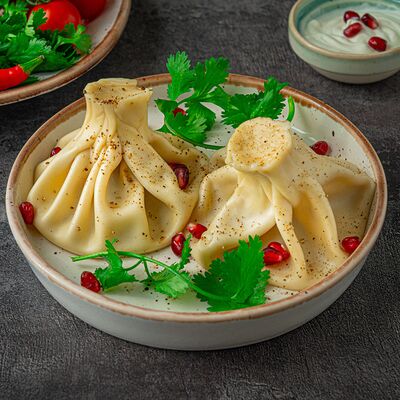 Хинкали с телятиной в Поляна по цене 310 ₽