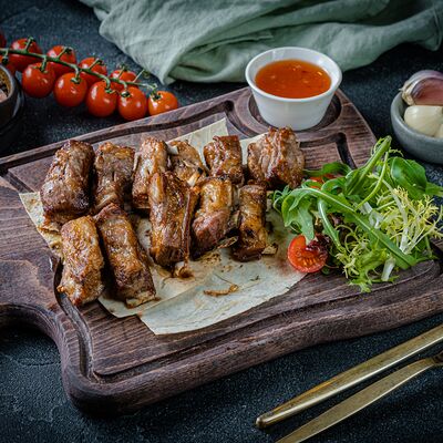 Баранина ребрышки (семечки) в Ресторан Воробьёвы Горы PREMIUM по цене 1030 ₽