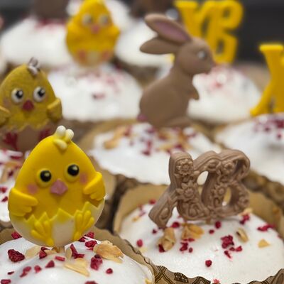 ПП-творожный кулич с изюмом и курагой без сахара и глютена в Right Cake по цене 950 ₽