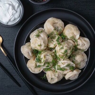 Пельмени отварныев Кафе нут по цене 460 ₽