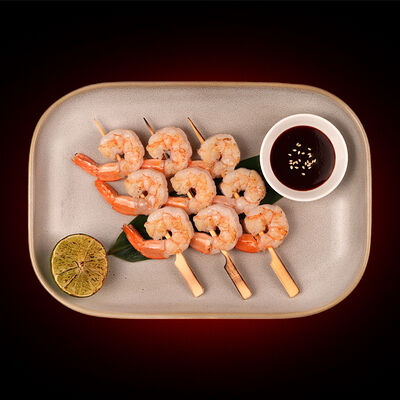 Шашлычки из креветок в Китайские Новости по цене 1090 ₽