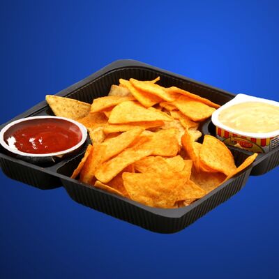 Начос с двумя соусами в Рублион Синема по цене 490 ₽