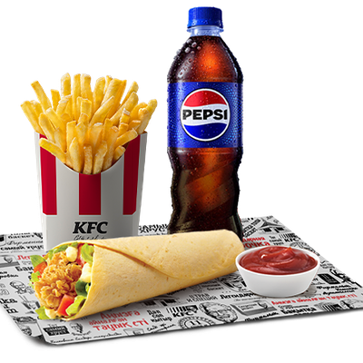 Твистер Комбо в KFC Sary Arka Almaty по цене 3300 ₸