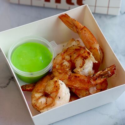 Креветка гриль васаби в oh my toast по цене 710 ₽