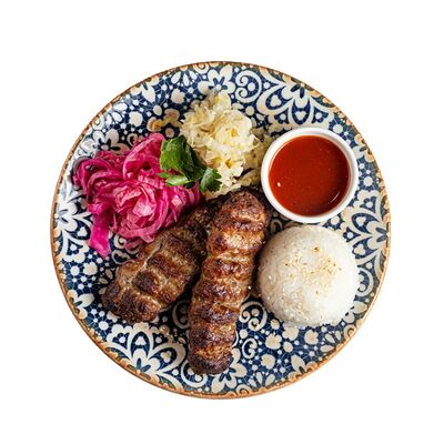 Люля кебаб с рисом в MAHALLA по цене 3500 ₸