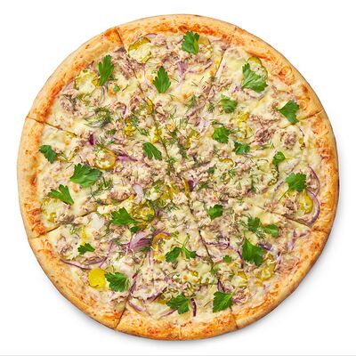 Пицца с тунцом в Pizza Express 24 по цене 1350 ₽