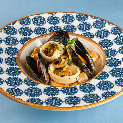 Паста с морепродуктами в Рыба моей мечты по цене 1920 ₽