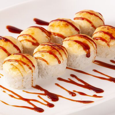 Ролл Чикенрайс в Сыто Пьяно по цене 495 ₽