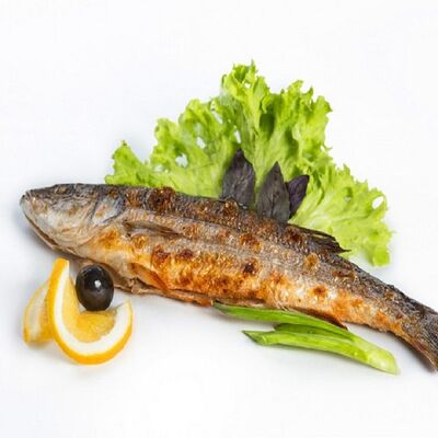 Сибас на углях в Бакинский Chef по цене 860 ₽