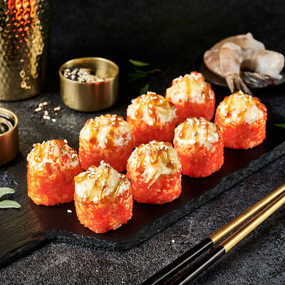 Запеченный Маасдам креветка в СушиСтор по цене 439