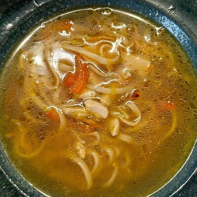 Суп куриный с удономв Мятный Трюфель по цене 380 ₽