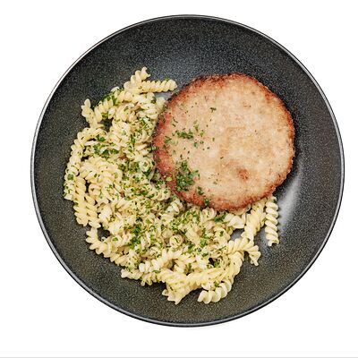 Куриная котлета с пастой джирандоле в Мистер лим по цене 390 ₽