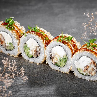 Мини-ролл Унаги в YOKO SUSHI по цене 560 ₽