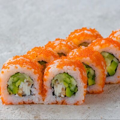 Калифорния с угрем в Maneki по цене 730 ₽