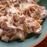 Паста в сливочном соусе в Паб XIII